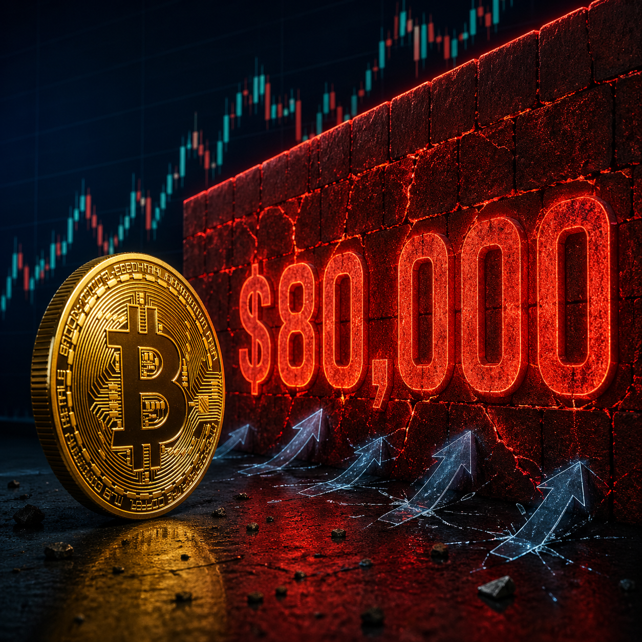 비트코인 BTC 시세 $80,000 돌파 실패 2026년 4월