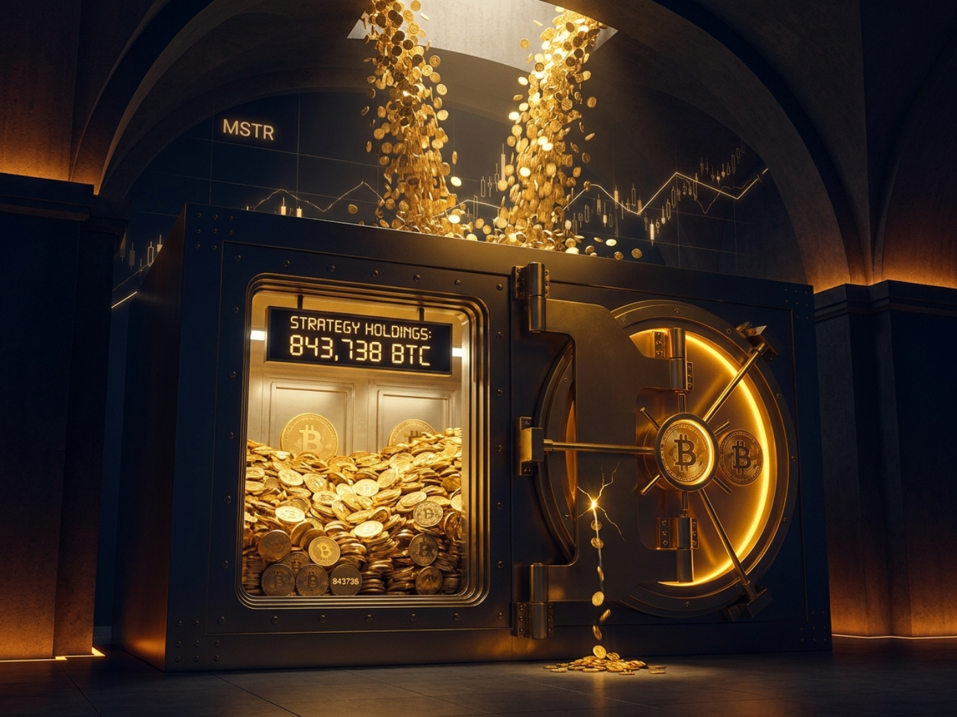 마이클 세일러 비트코인 보유량 843738 BTC 스트레티지 매도 가능성 강세 신호 2026년